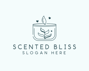 Aromatherapy - Candle Aromatherapy Spa logo design