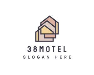  House Apartment Realty logo design