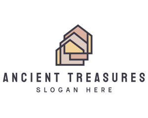  House Apartment Realty logo design