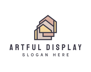  House Apartment Realty logo design