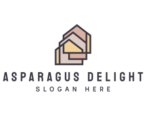  House Apartment Realty logo design