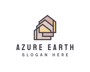  House Apartment Realty logo design