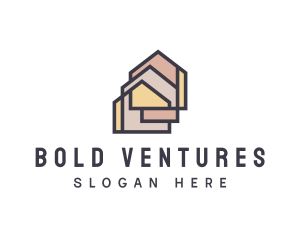  House Apartment Realty logo design