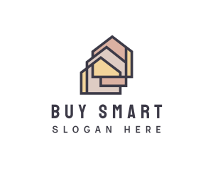  House Apartment Realty logo design