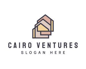  House Apartment Realty logo design