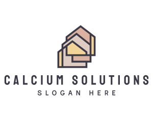  House Apartment Realty logo design