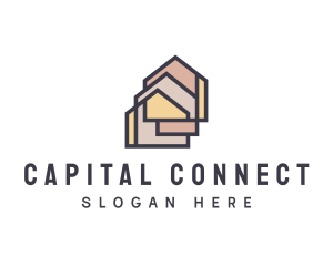  House Apartment Realty logo design