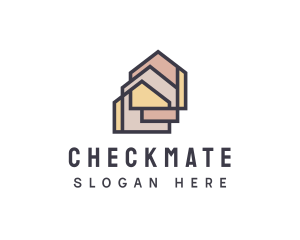  House Apartment Realty logo design