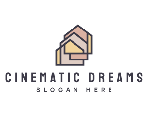  House Apartment Realty logo design