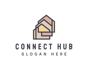  House Apartment Realty logo design