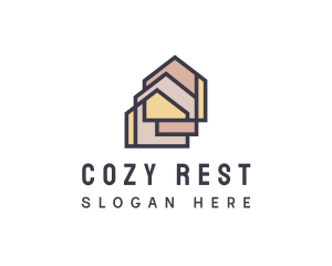  House Apartment Realty logo design