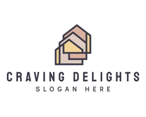  House Apartment Realty logo design