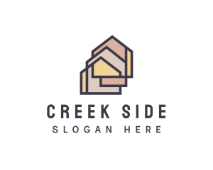  House Apartment Realty logo design