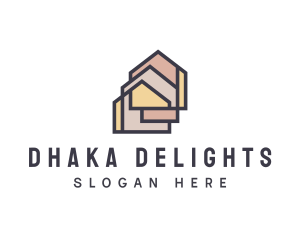  House Apartment Realty logo design