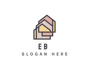 Geometric - House Apartment Realty logo design