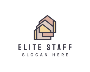  House Apartment Realty logo design