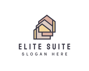  House Apartment Realty logo design