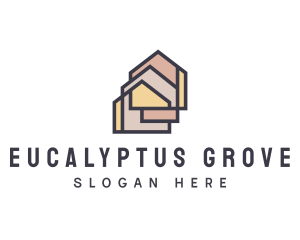  House Apartment Realty logo design