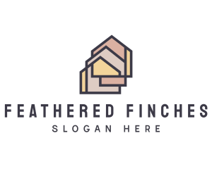  House Apartment Realty logo design