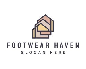  House Apartment Realty logo design