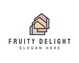  House Apartment Realty logo design