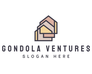  House Apartment Realty logo design