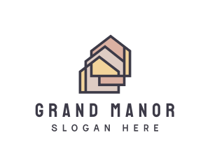  House Apartment Realty logo design