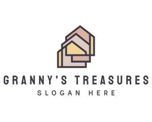  House Apartment Realty logo design