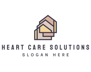  House Apartment Realty logo design