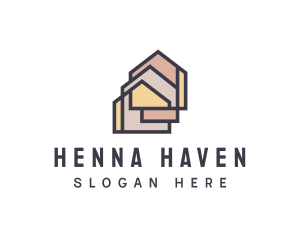  House Apartment Realty logo design