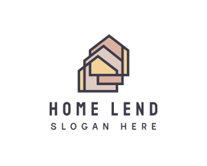 Mortgage - House Apartment Realty logo design