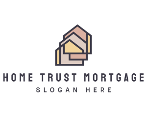 Mortgage - House Apartment Realty logo design
