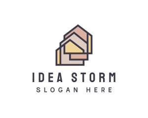  House Apartment Realty logo design