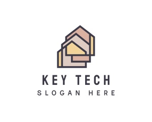  House Apartment Realty logo design