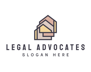  House Apartment Realty logo design