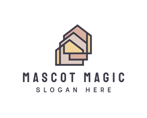  House Apartment Realty logo design