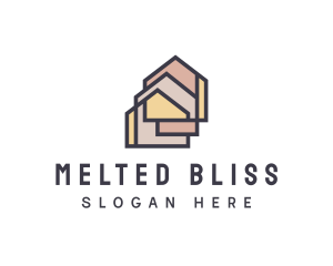  House Apartment Realty logo design