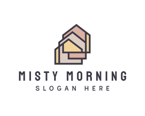  House Apartment Realty logo design