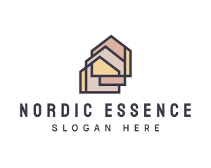  House Apartment Realty logo design