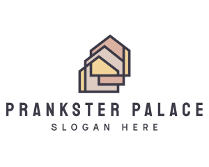  House Apartment Realty logo design