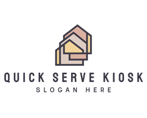  House Apartment Realty logo design