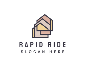  House Apartment Realty logo design