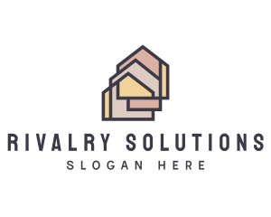  House Apartment Realty logo design