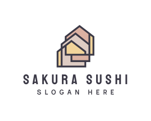  House Apartment Realty logo design