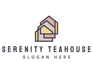  House Apartment Realty logo design