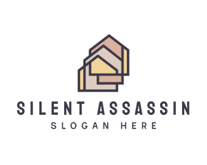  House Apartment Realty logo design