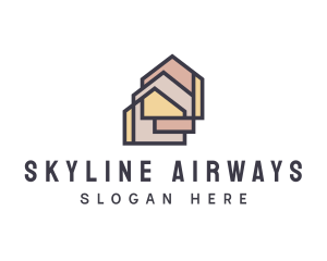  House Apartment Realty logo design