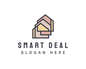  House Apartment Realty logo design