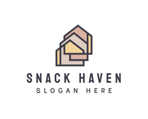  House Apartment Realty logo design