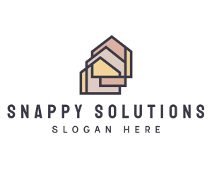  House Apartment Realty logo design